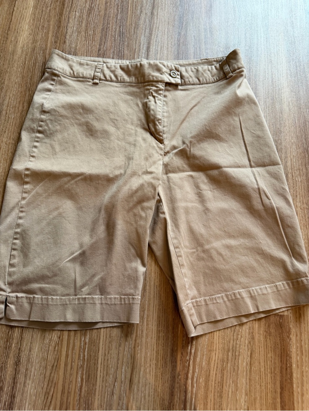 Quest Women's Khaki Bermuda Shorts